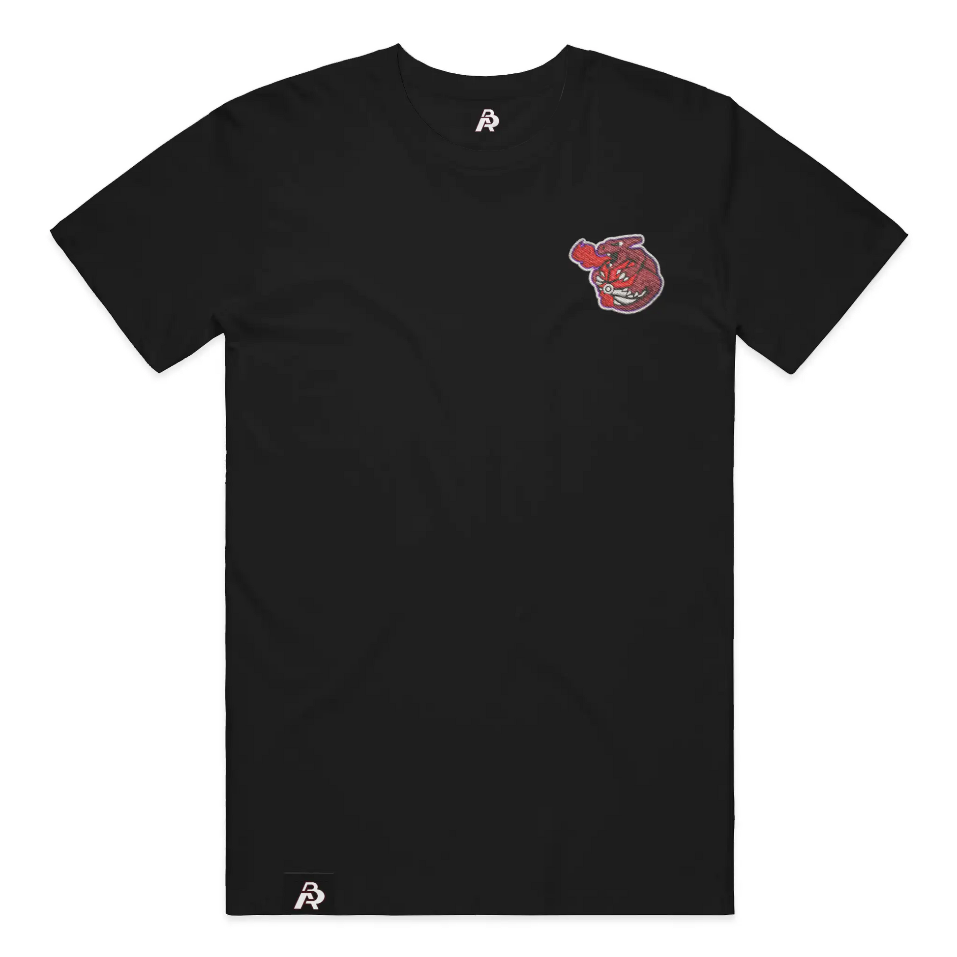 Retro T Dot Flamethrowers Embroidered T Shirt Adult Unisex