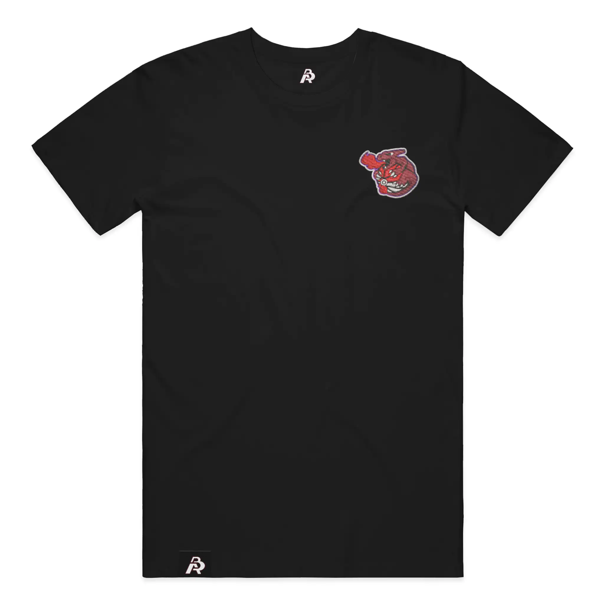 Retro T Dot Flamethrowers Embroidered T Shirt Adult Unisex