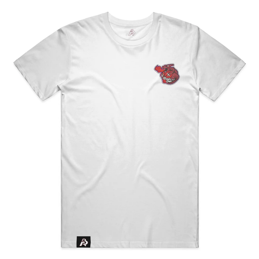 Retro T Dot Flamethrowers Embroidered T Shirt Adult Unisex