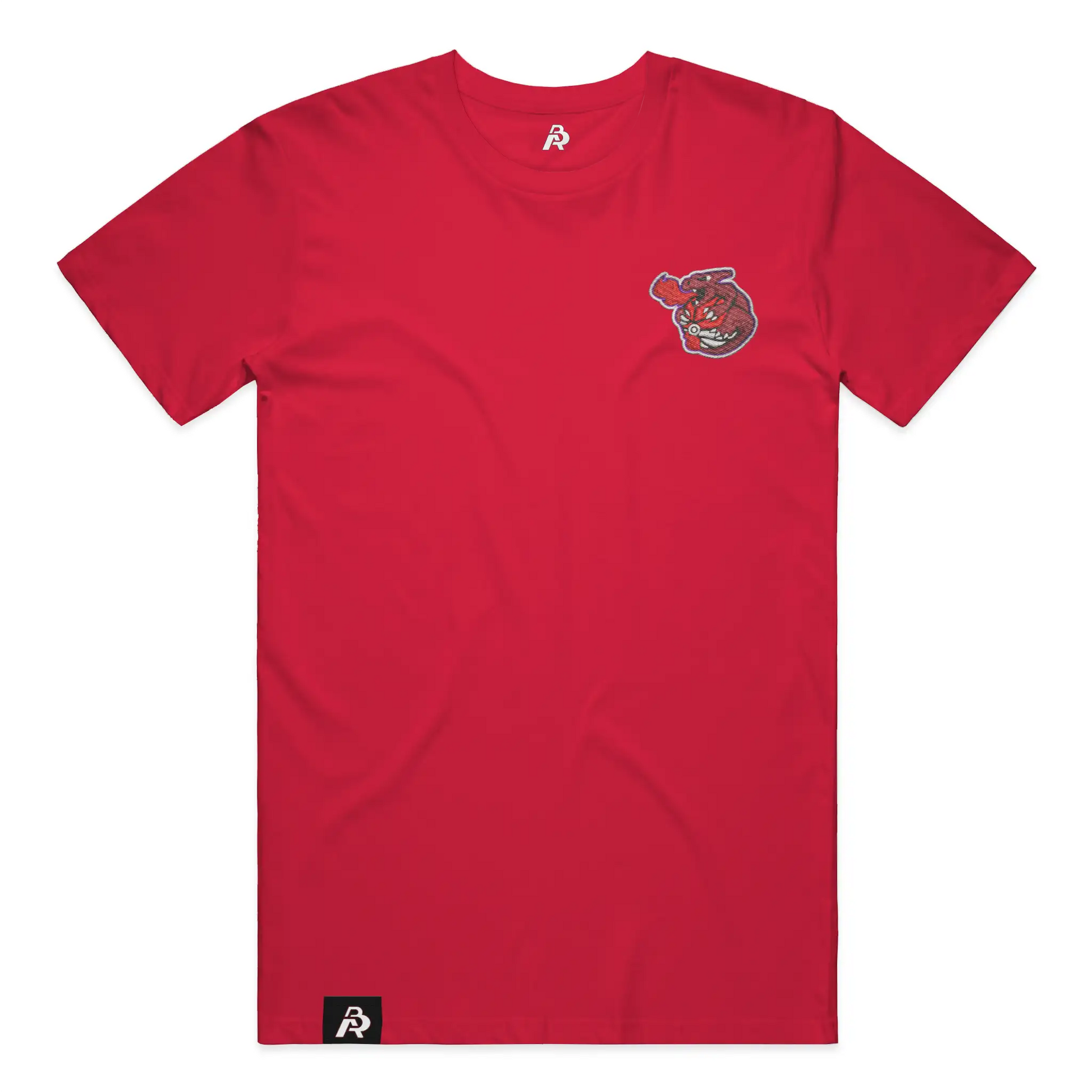 Retro T Dot Flamethrowers Embroidered T Shirt Adult Unisex