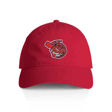 Retro T Dot Flamethrowers Dad Hat Adult