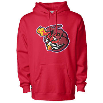 Retro T Dot Flamethrowers Hoodie Adult