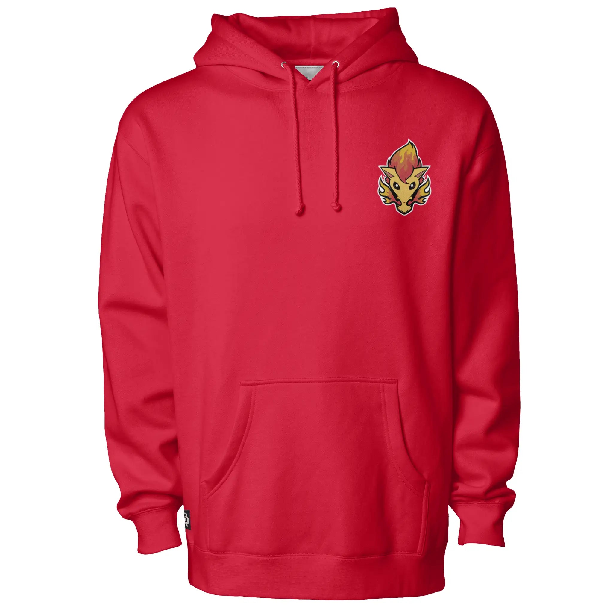 Retro Saddledome Fire Blasty Embroidered Hoodie - Adult Unisex