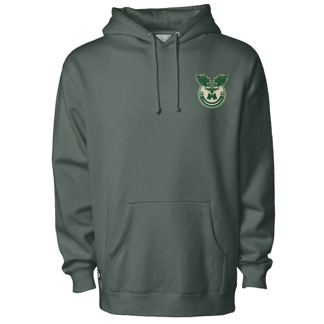 414 Forest-Forms Embroidered Hoodie - Adult Unisex