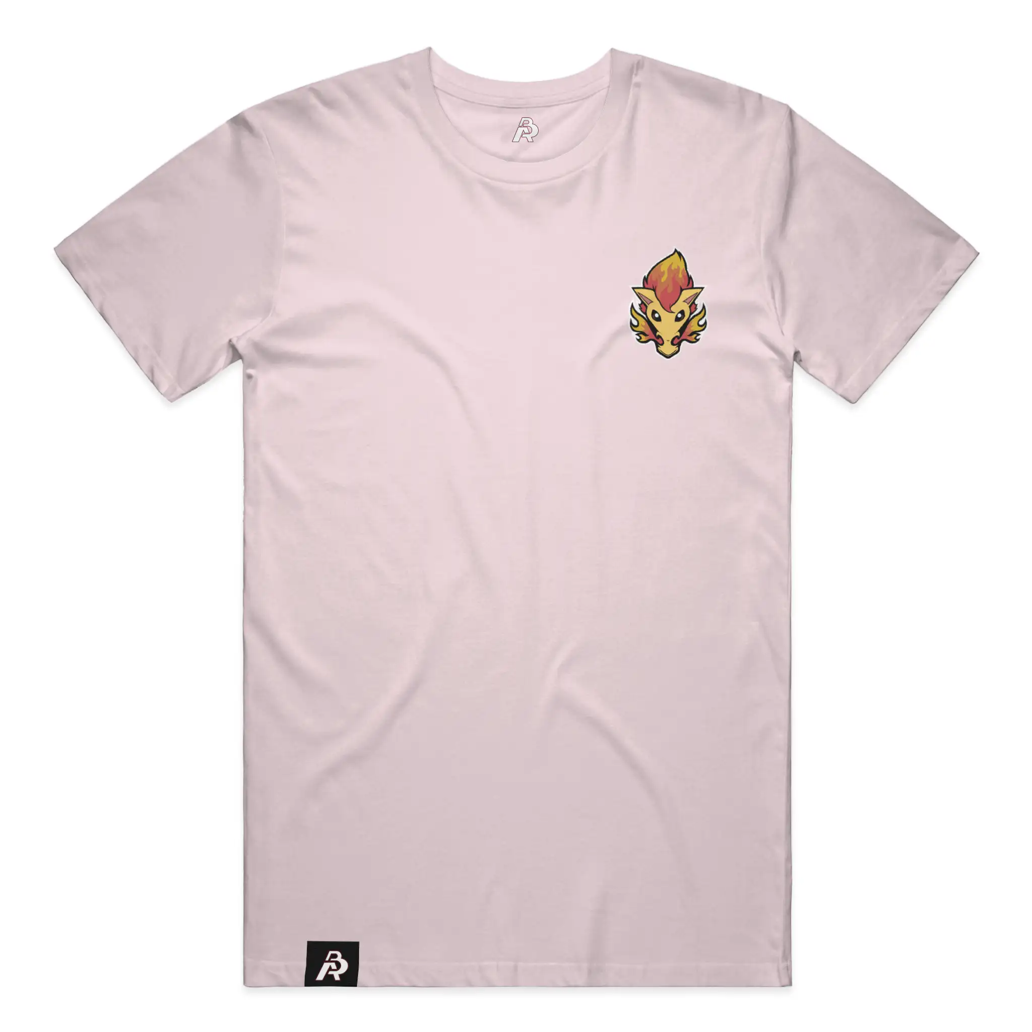 Retro Saddledome Fire Blasty Embroidered T-Shirt - Adult Unisex