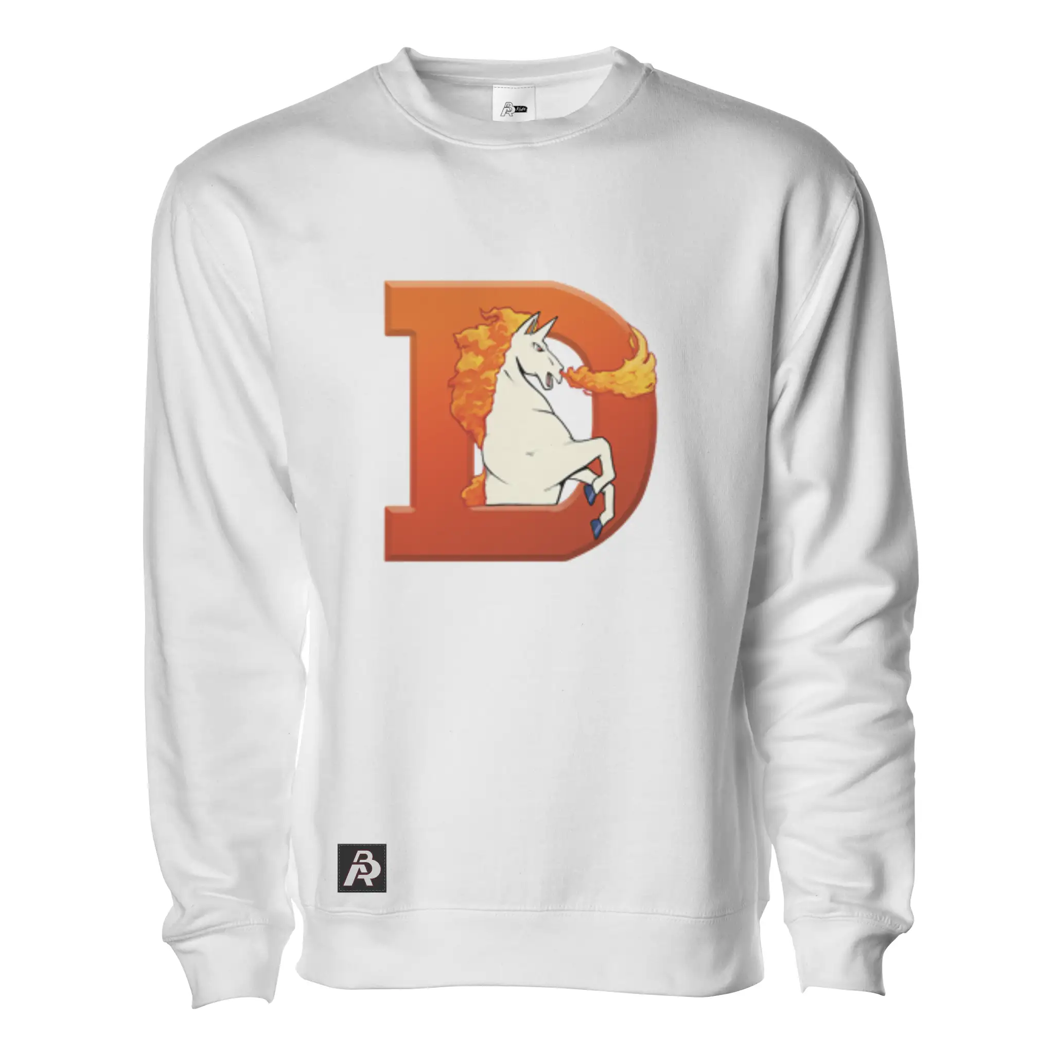 Mile High Infernostride Retro Pullover Sweater - Adult Unisex