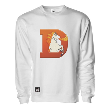 Mile High Infernostride Retro Pullover Sweater - Adult Unisex