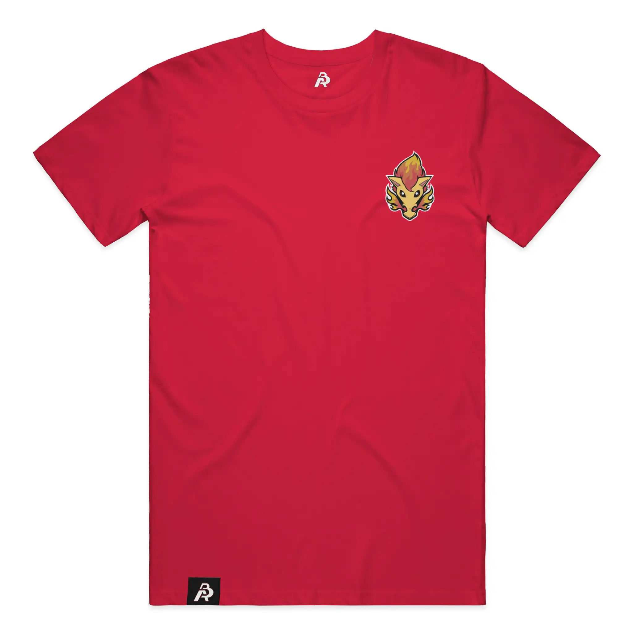 Retro Saddledome Fire Blasty Embroidered T-Shirt - Adult Unisex