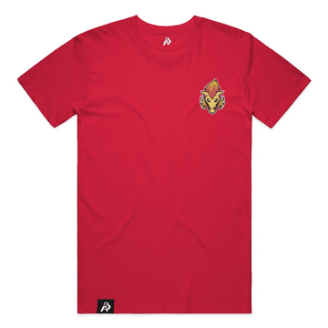 Retro Saddledome Fire Blasty Embroidered T-Shirt - Adult Unisex