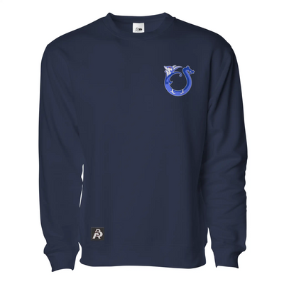 Bluegrass Iron Tails Embroidered Pullover Sweater - Adult Unisex