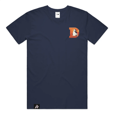 Mile High Infernostride Retro Embroidered T-Shirt - Unisex