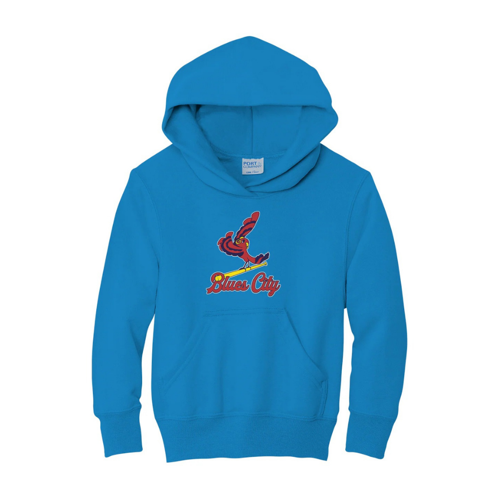 Blues City Red Birds Hoodie - Youth