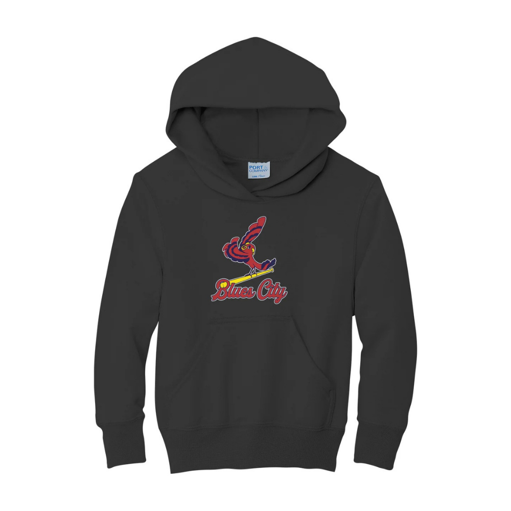 Blues City Red Birds Hoodie - Youth