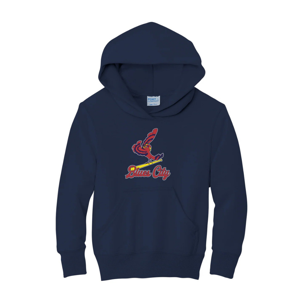 Blues City Red Birds Hoodie - Youth