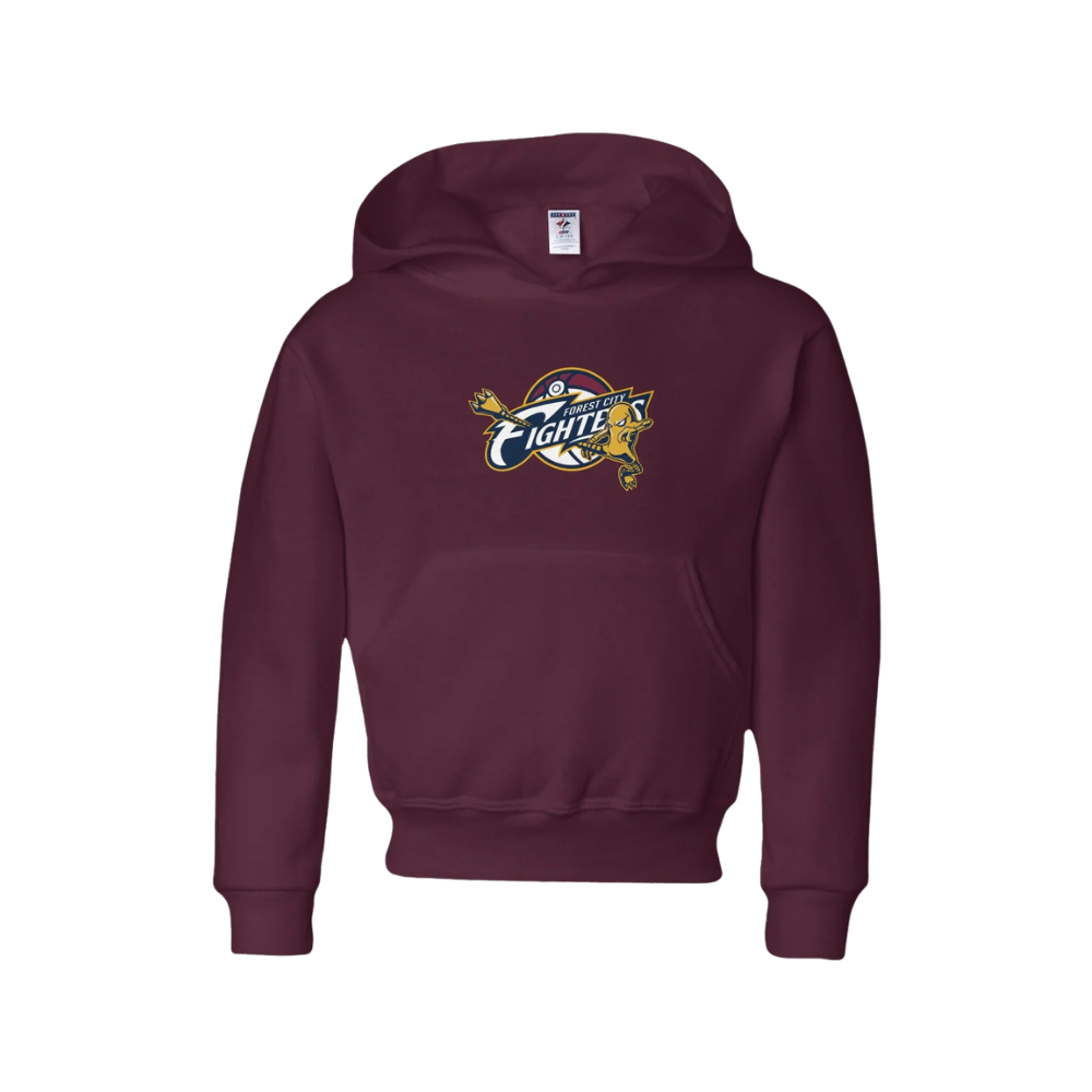 Retro Forest City Fighters Hoodie - Youth