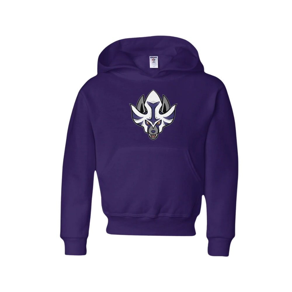 Retro LA Crowned Swords Hoodie - Youth
