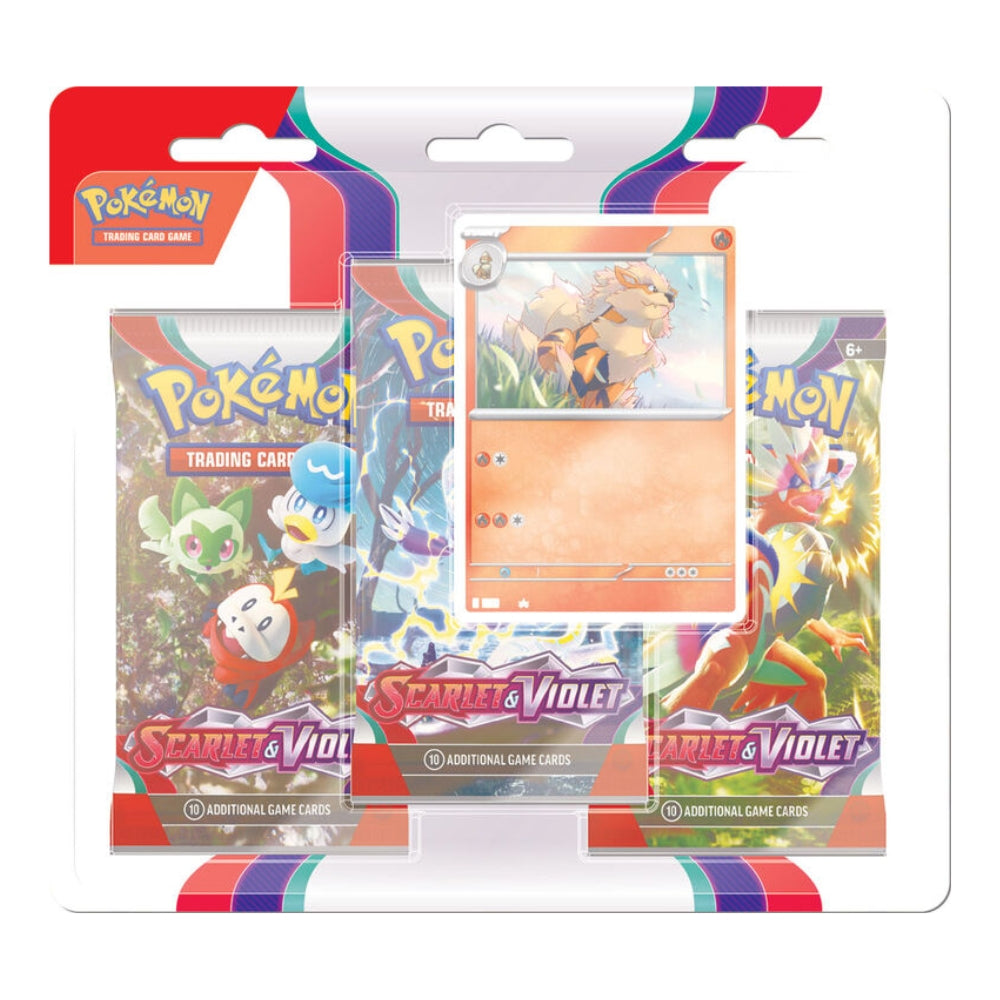 Pokémon Scarlet & Violet - 3 Pack Blister