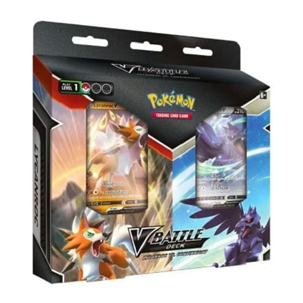 Pokémon Double Battle Deck Bundle - Corviknight V Vs. Lycanroc V