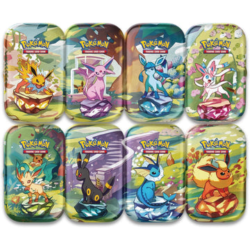 Pokémon Prismatic Evolutions - Mini Tin (Single)