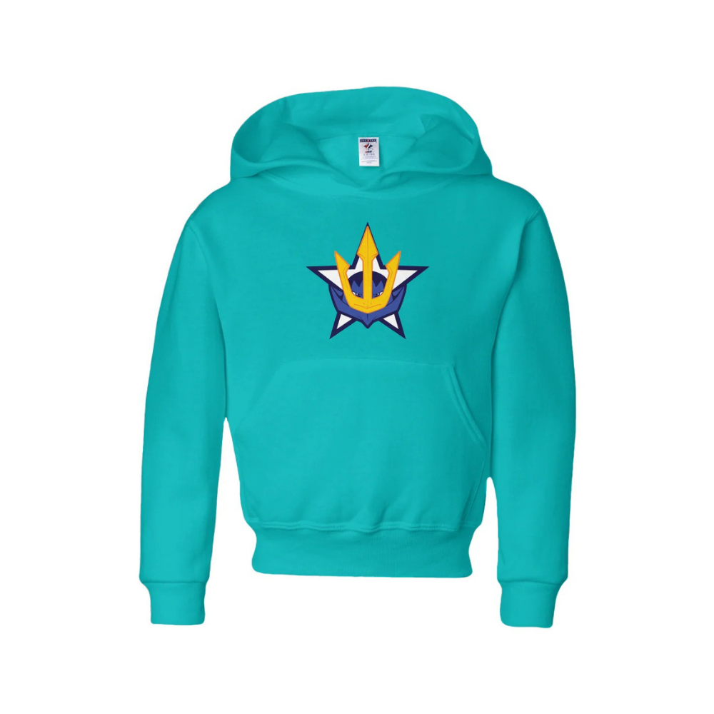 Retro Rain City Tridents Hoodie - Youth