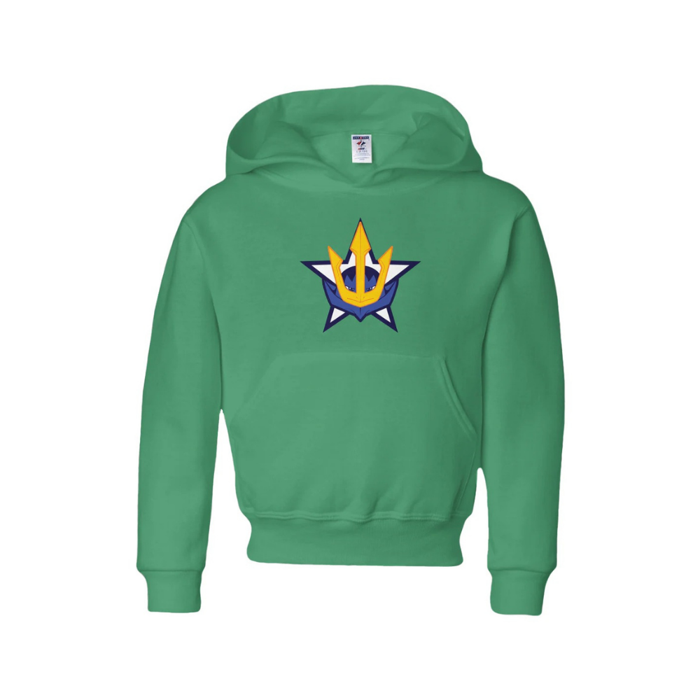 Retro Rain City Tridents Hoodie - Youth