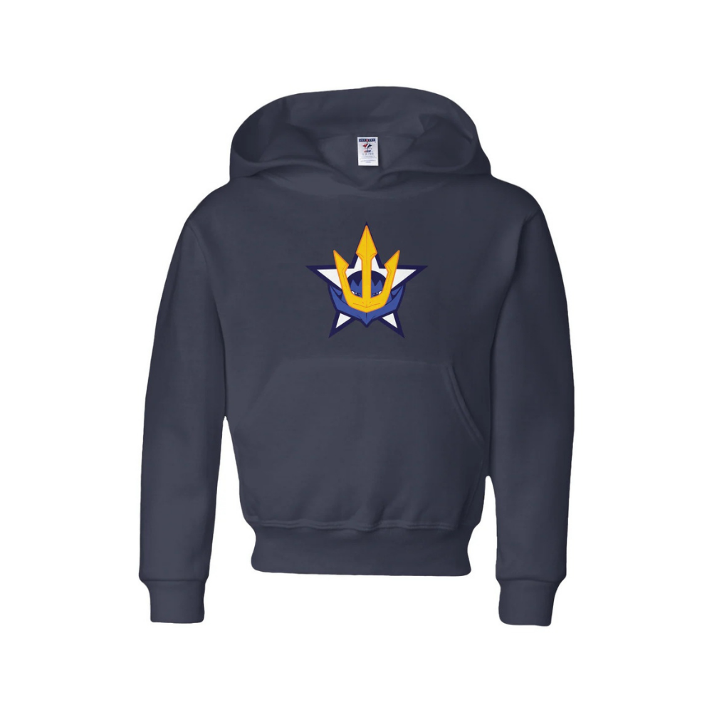 Retro Rain City Tridents Hoodie - Youth