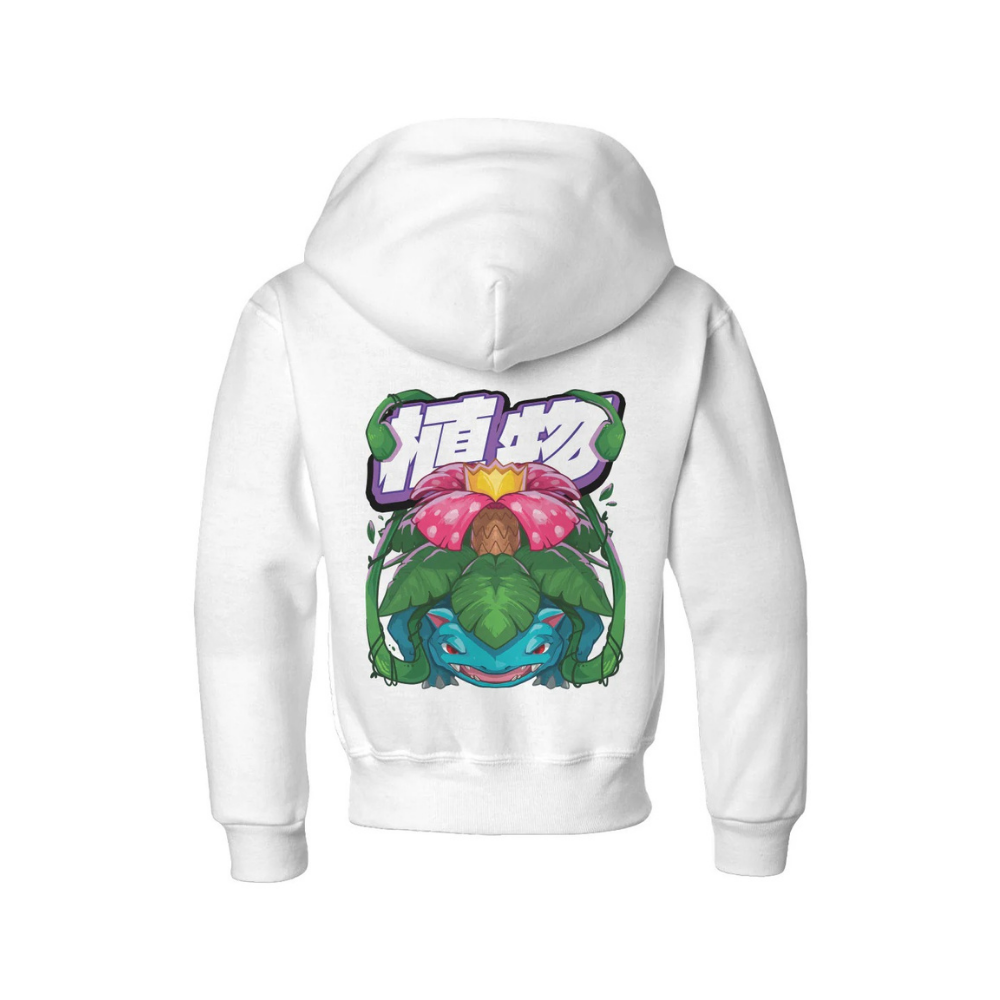 Neon Specimen #0003: Primeval Flora Hoodie - Youth
