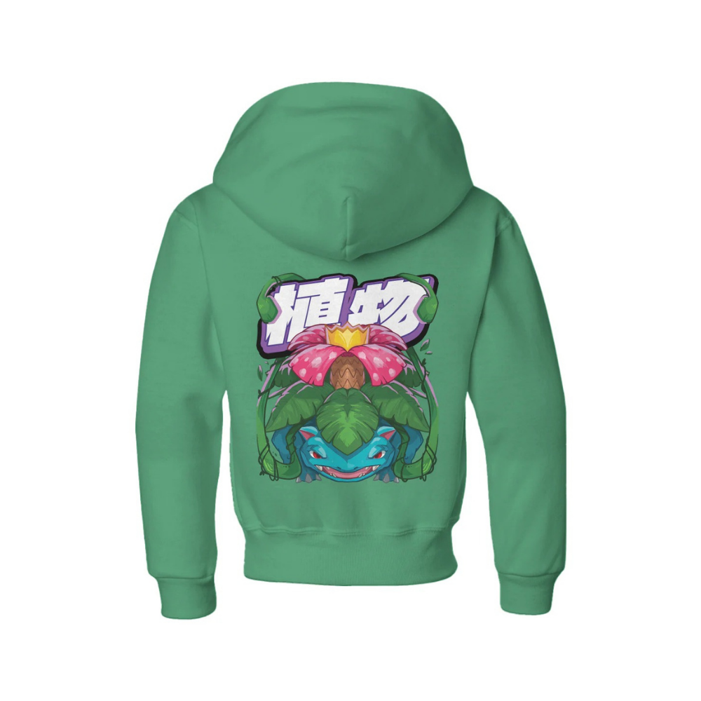 Neon Specimen #0003: Primeval Flora Hoodie - Youth