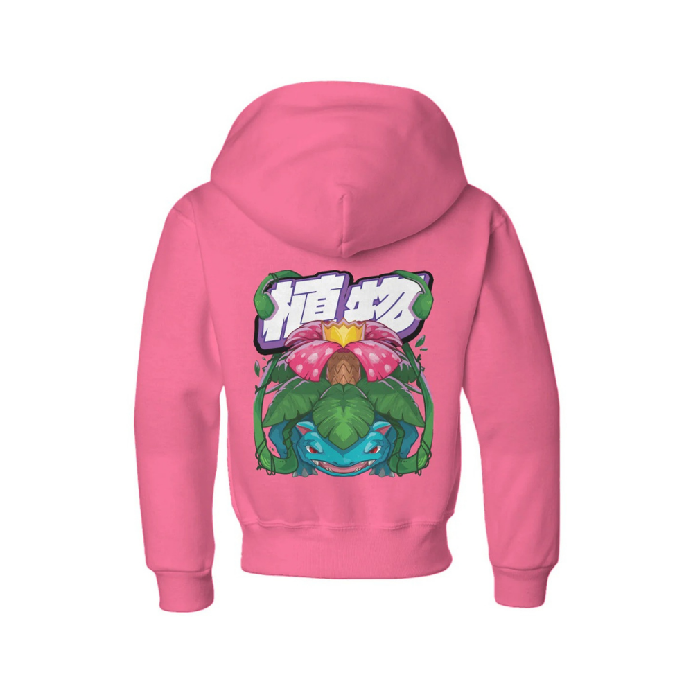 Neon Specimen #0003: Primeval Flora Hoodie - Youth