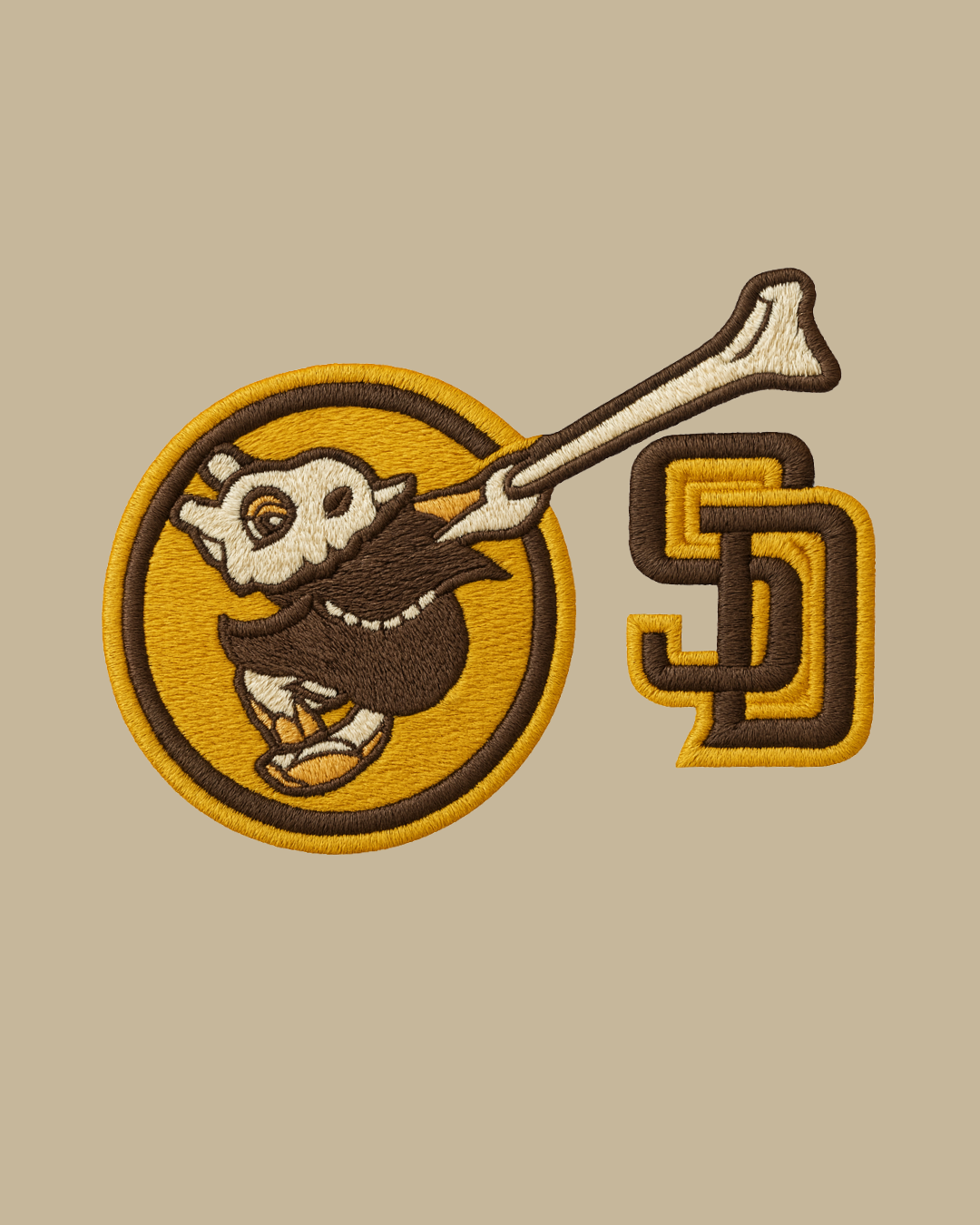 SoCal Dead Bones Embroidered Pullover Sweater - Unisex