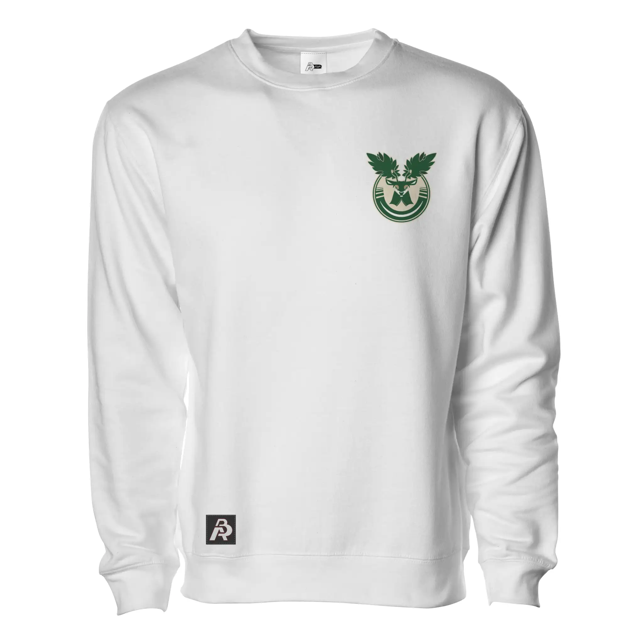 414 Forest-Forms Embroidered Pullover Sweater - Adult Unisex