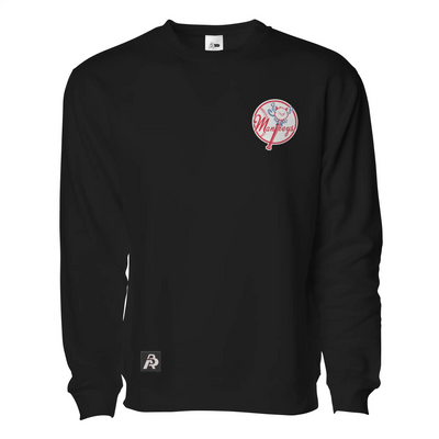 Bronx Primate Embroidered Pullover Sweater - Adult Unisex