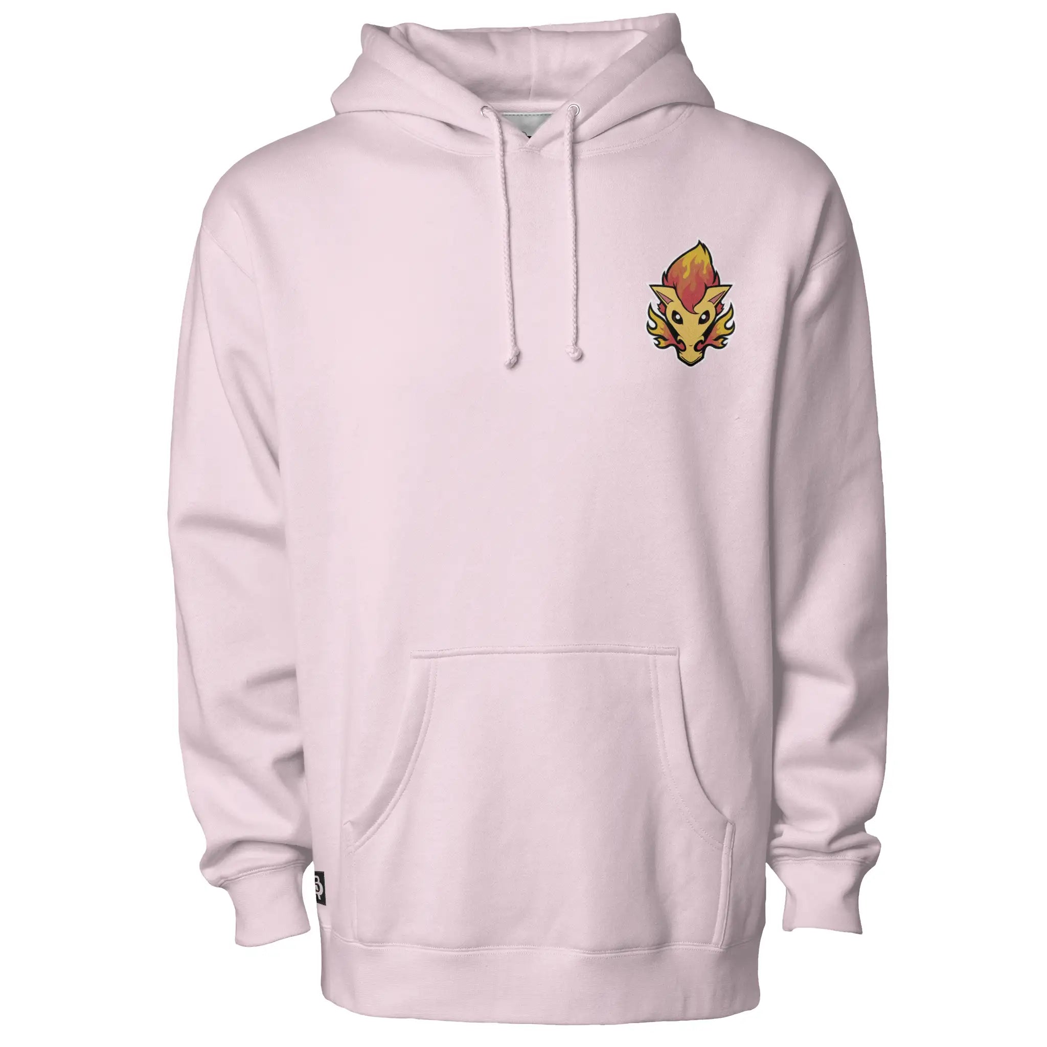 Retro Saddledome Fire Blasty Embroidered Hoodie - Adult Unisex
