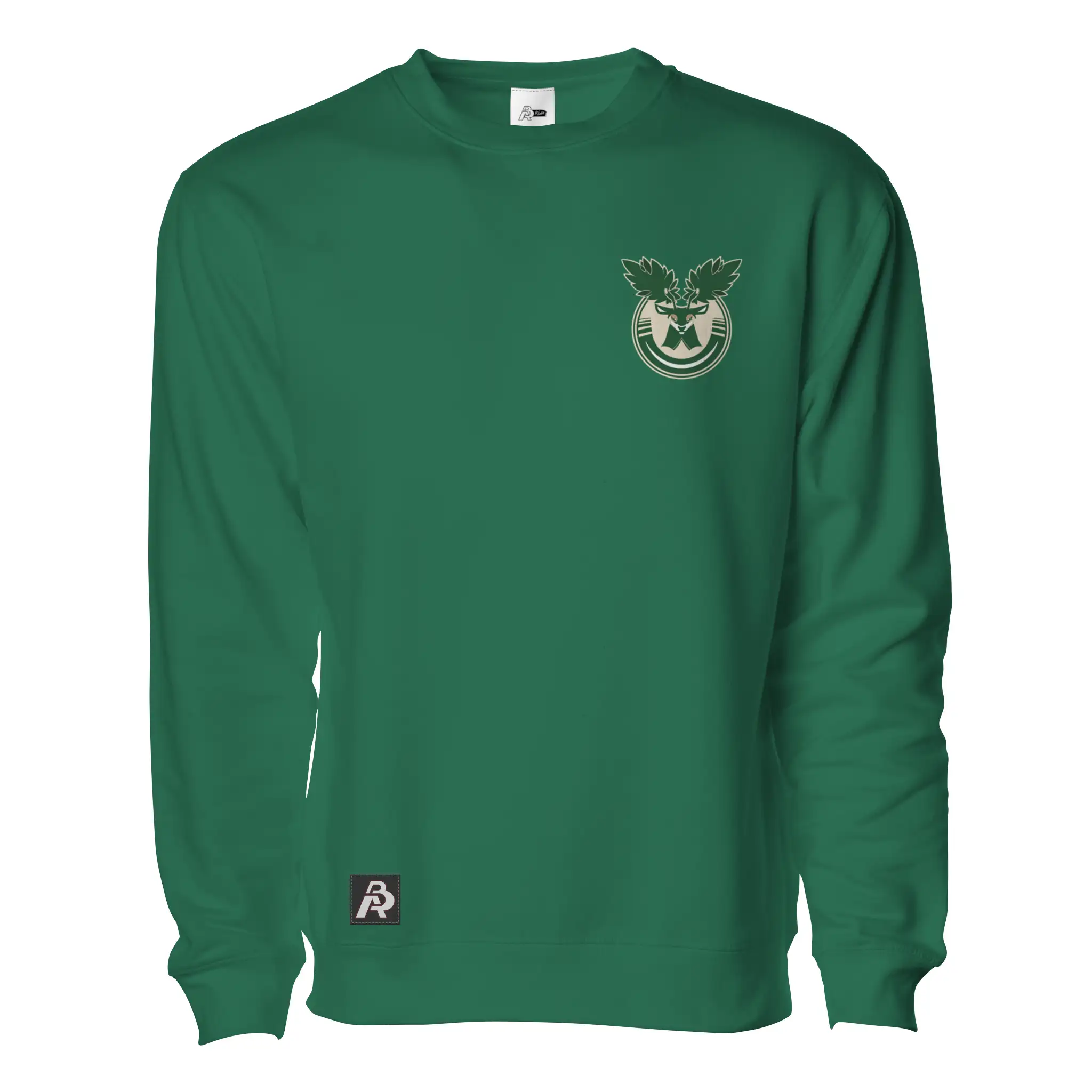 414 Forest-Forms Embroidered Pullover Sweater - Adult Unisex