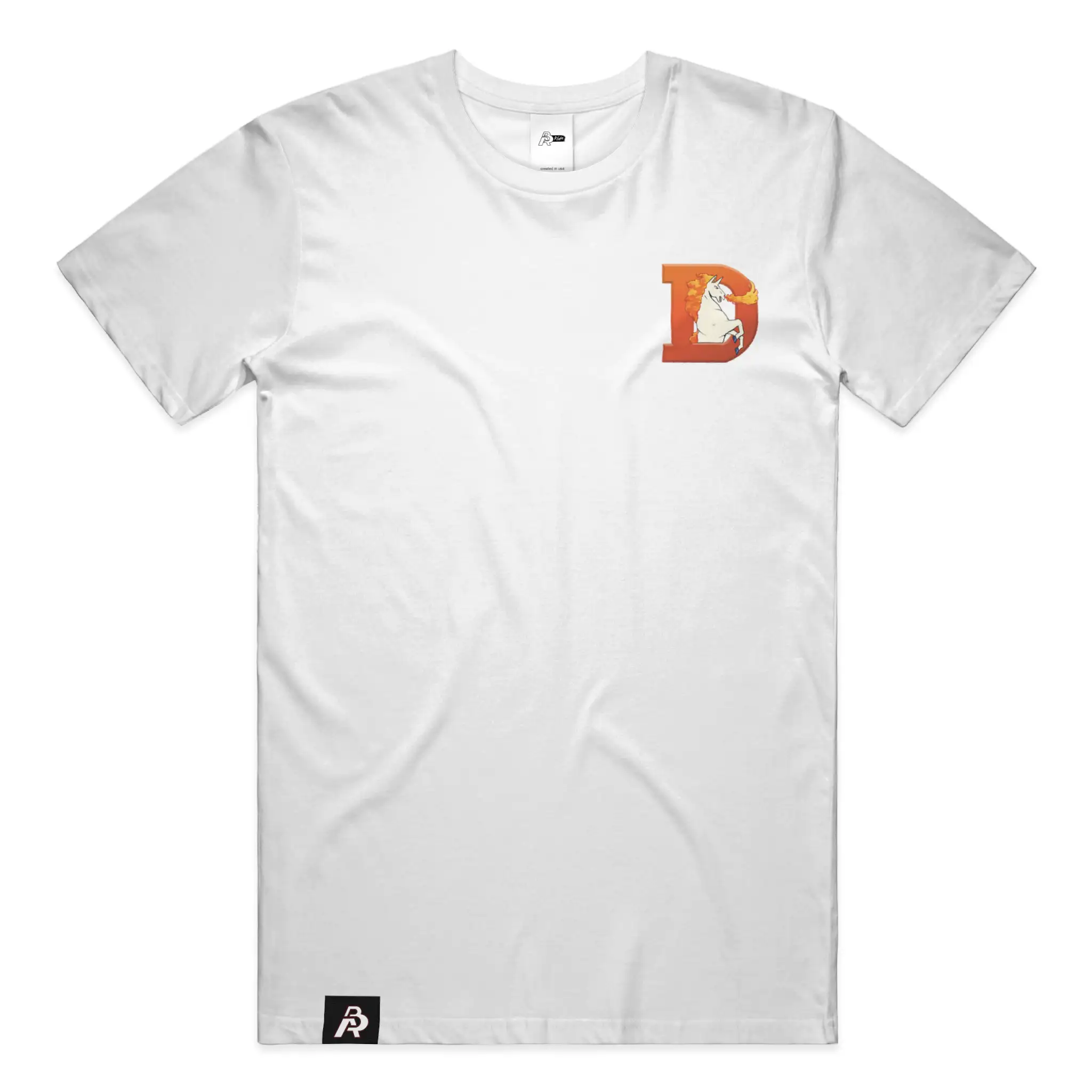 Mile High Infernostride Retro Embroidered T-Shirt - Unisex