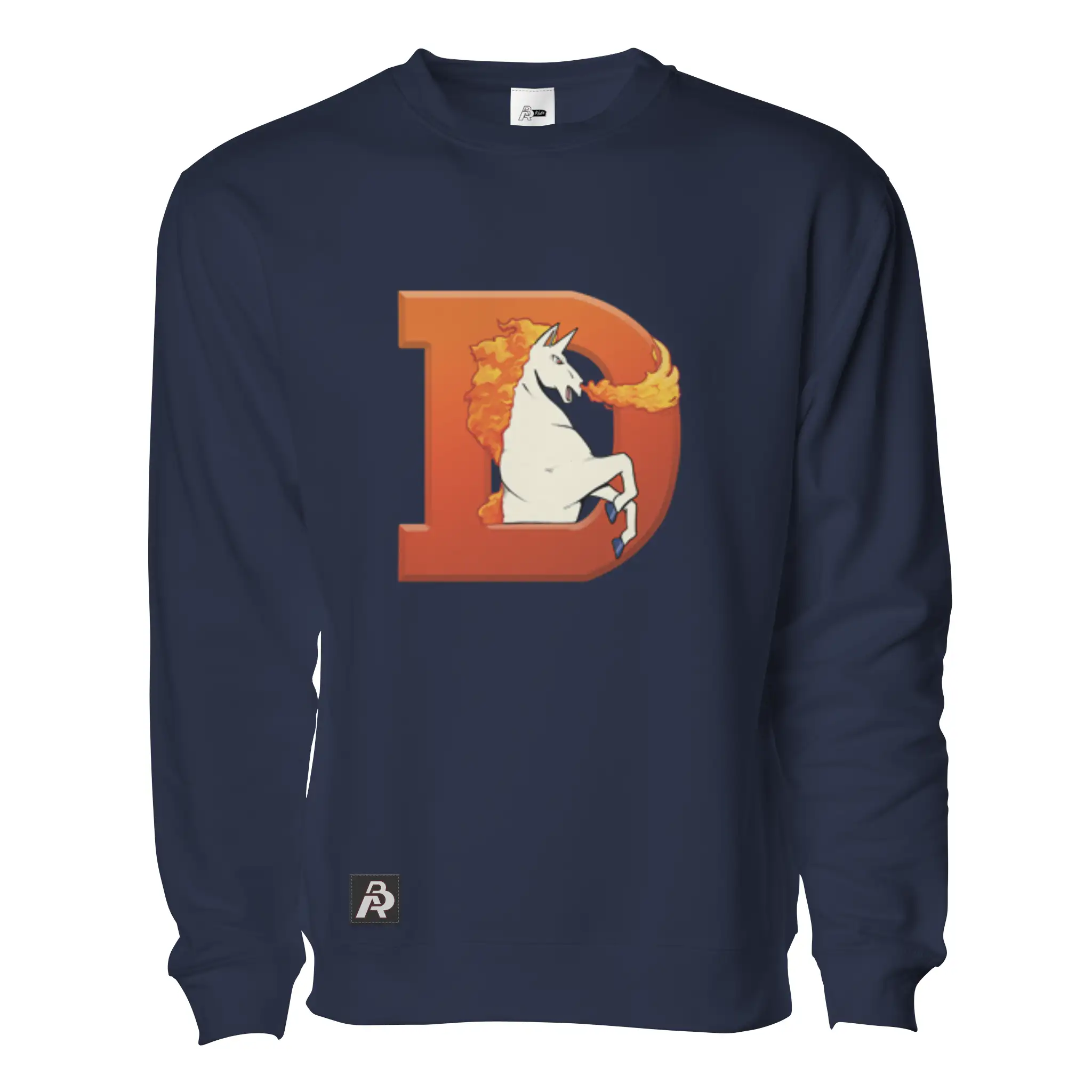 Mile High Infernostride Retro Pullover Sweater - Adult Unisex