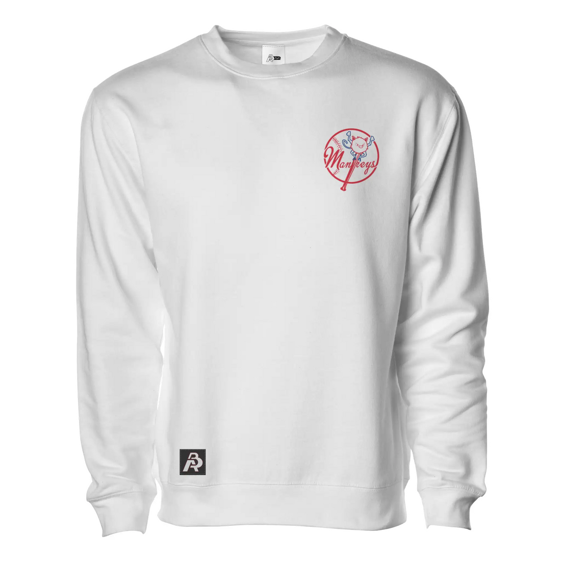 Bronx Primate Embroidered Pullover Sweater - Adult Unisex