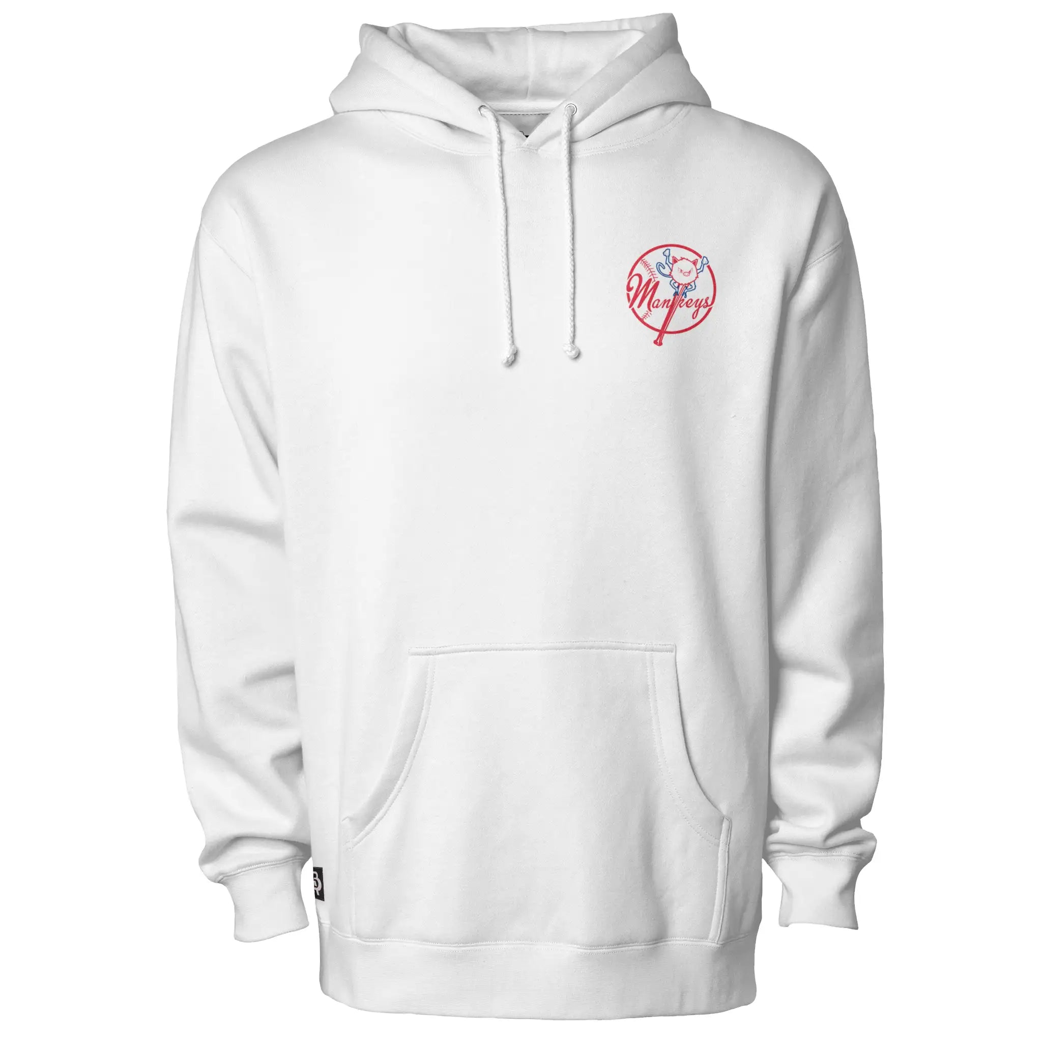 Bronx Primate Embroidered Hoodie - Adult Unisex
