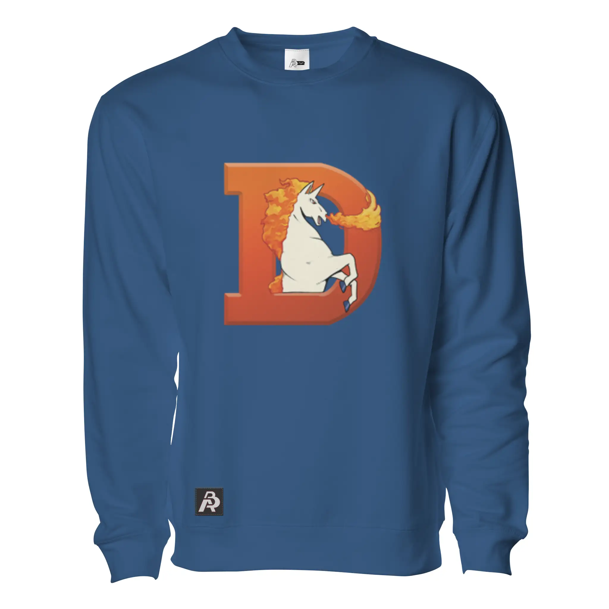 Mile High Infernostride Retro Pullover Sweater - Adult Unisex