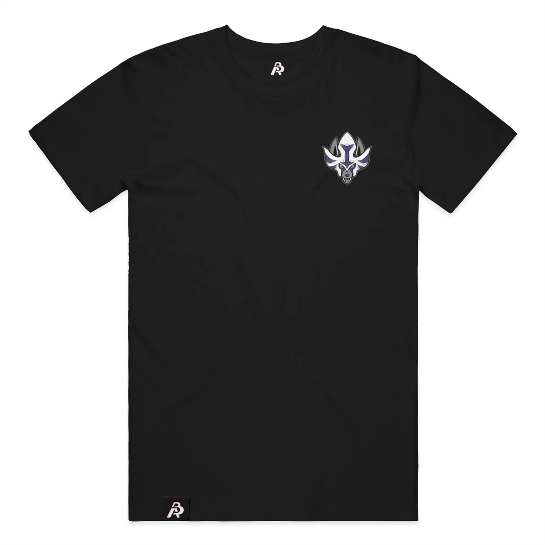 Retro LA Crowned Swords Embroidered T-Shirt - Adult Unisex
