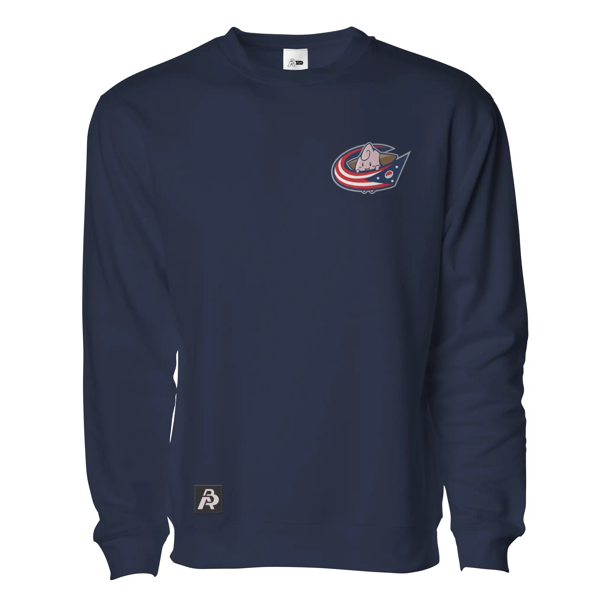 High Street Charmers Embroidered Pullover Sweater - Adult Unisex