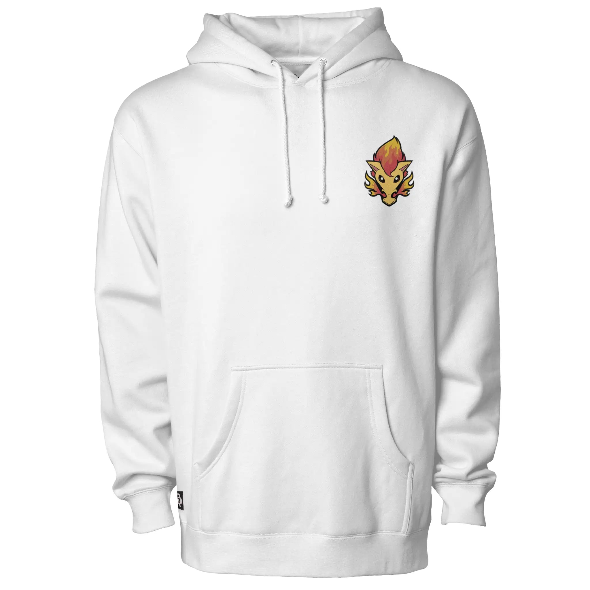 Retro Saddledome Fire Blasty Embroidered Hoodie - Adult Unisex
