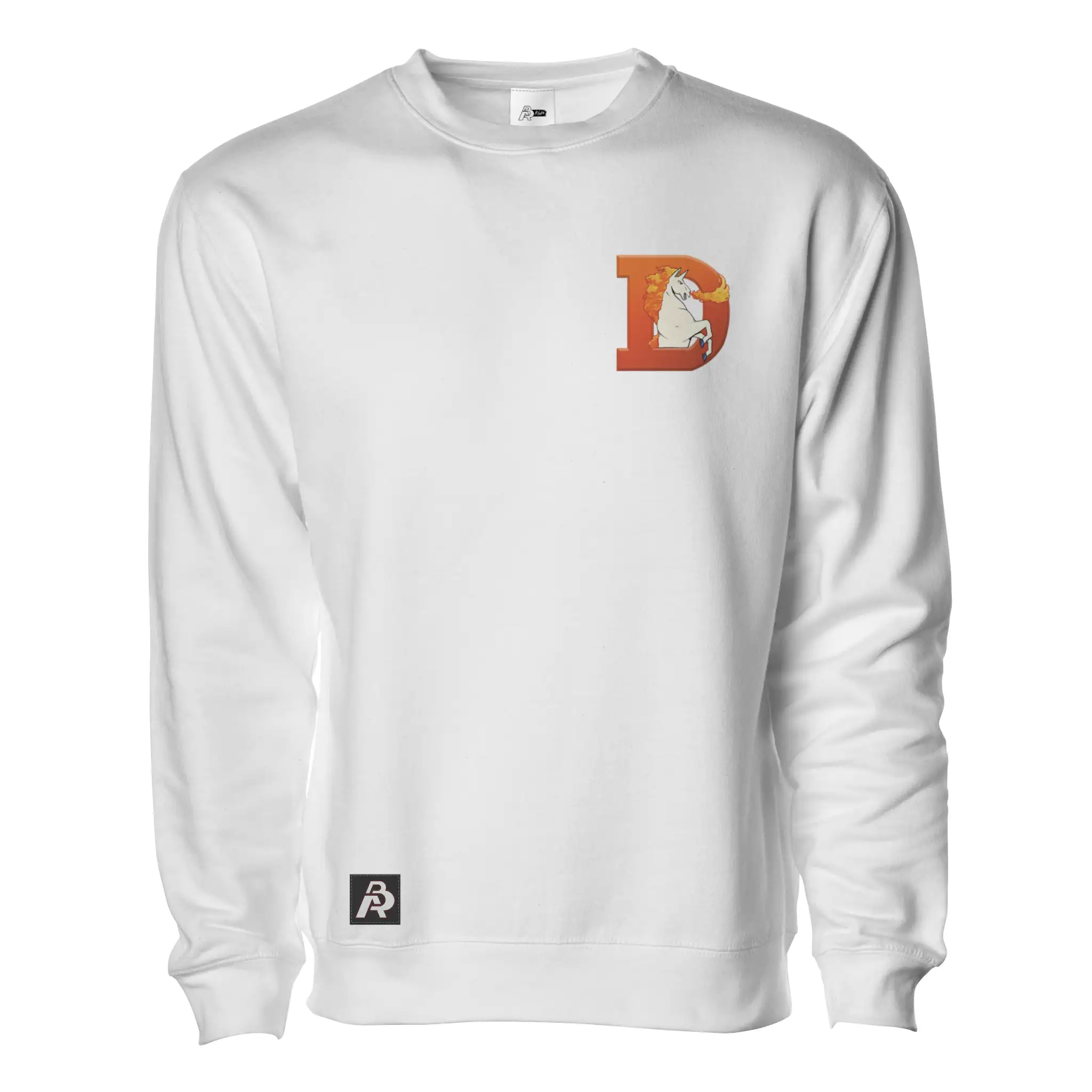 Mile High Infernostride Retro Pullover Sweater - Adult Unisex