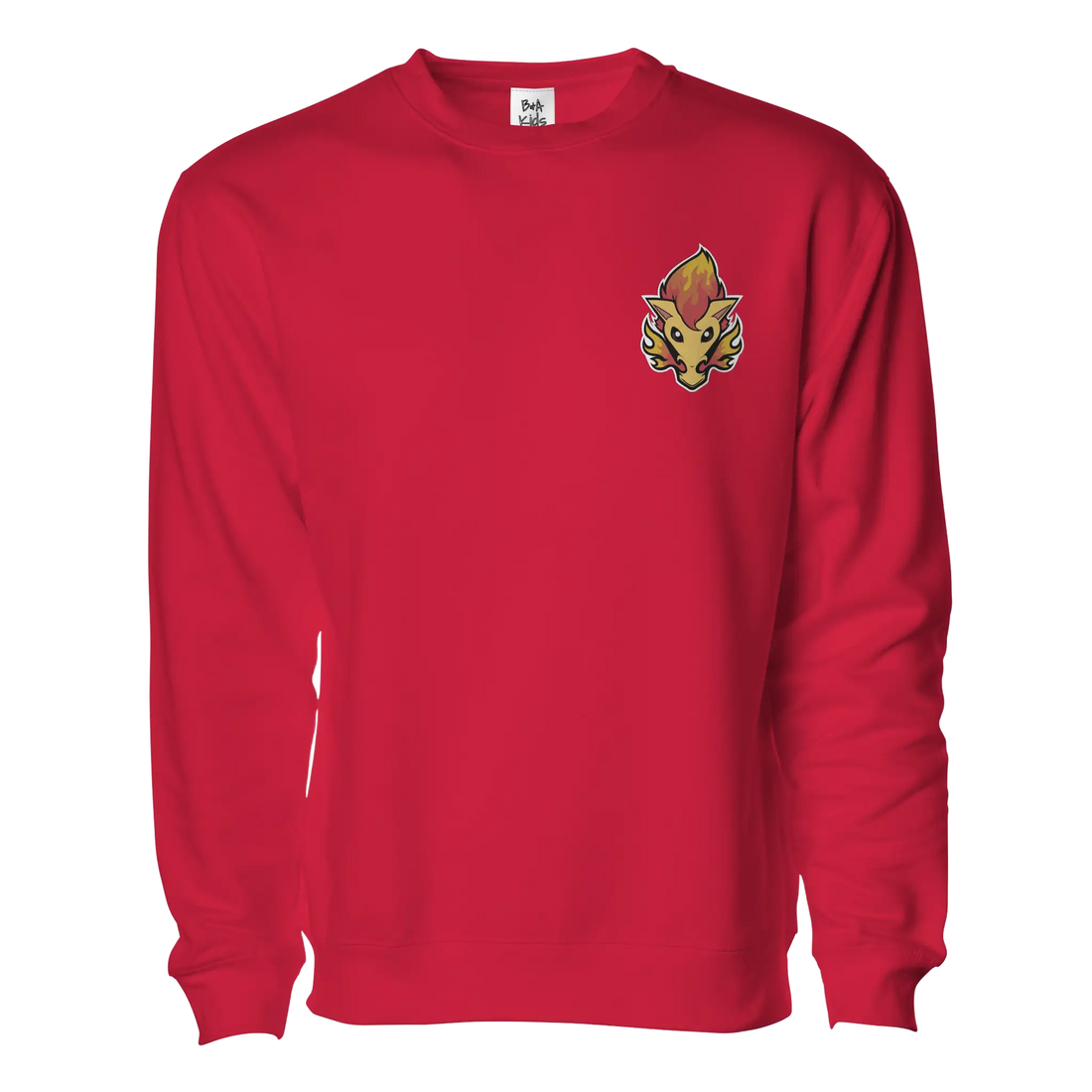 Retro Saddledome Fire Blasty Embroidered Pullover - Adult Unisex