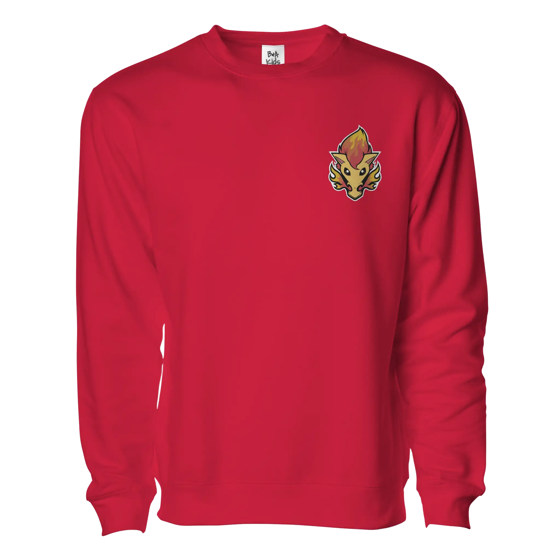 Retro Saddledome Fire Blasty Embroidered Pullover - Adult Unisex
