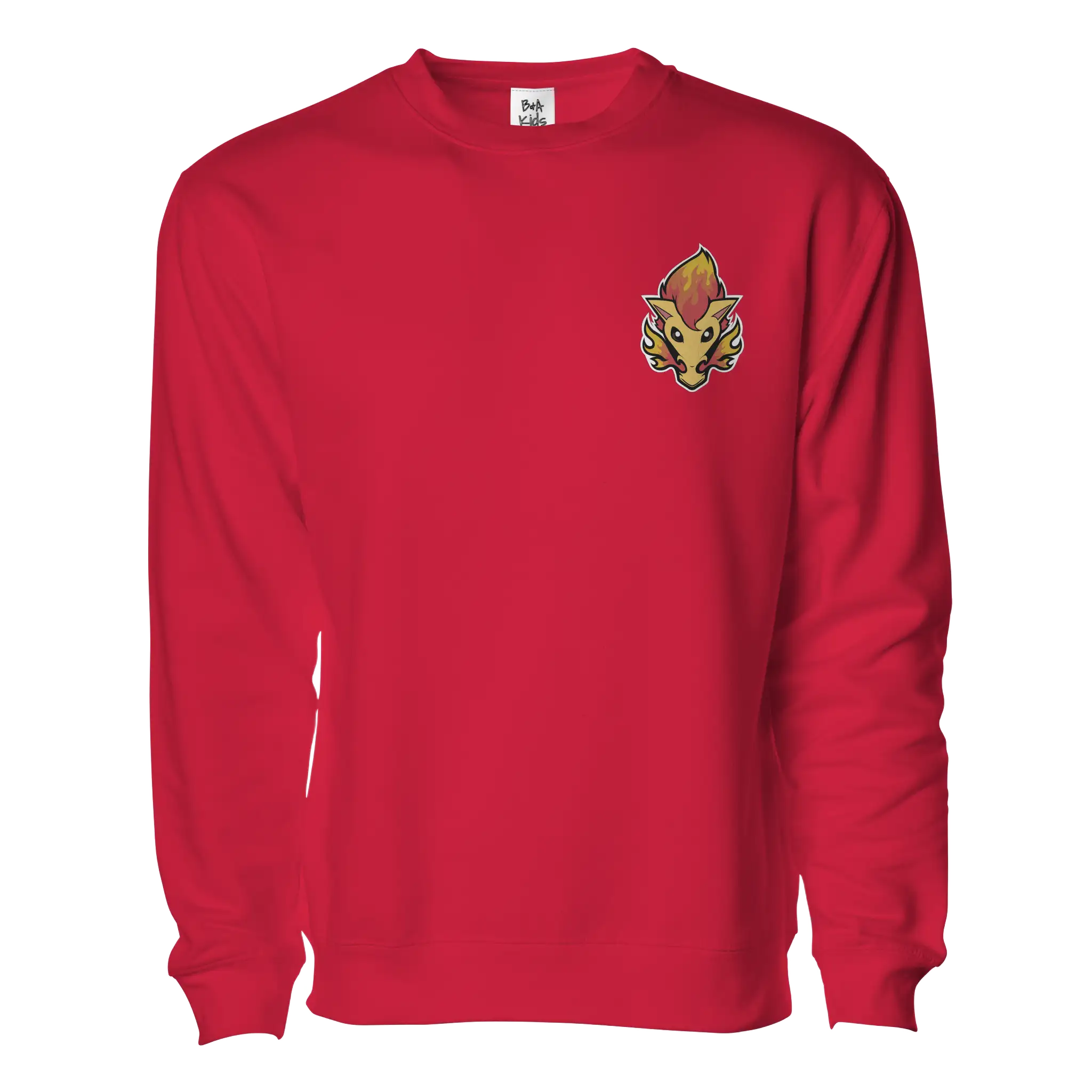 Retro Saddledome Fire Blasty Embroidered Pullover - Adult Unisex