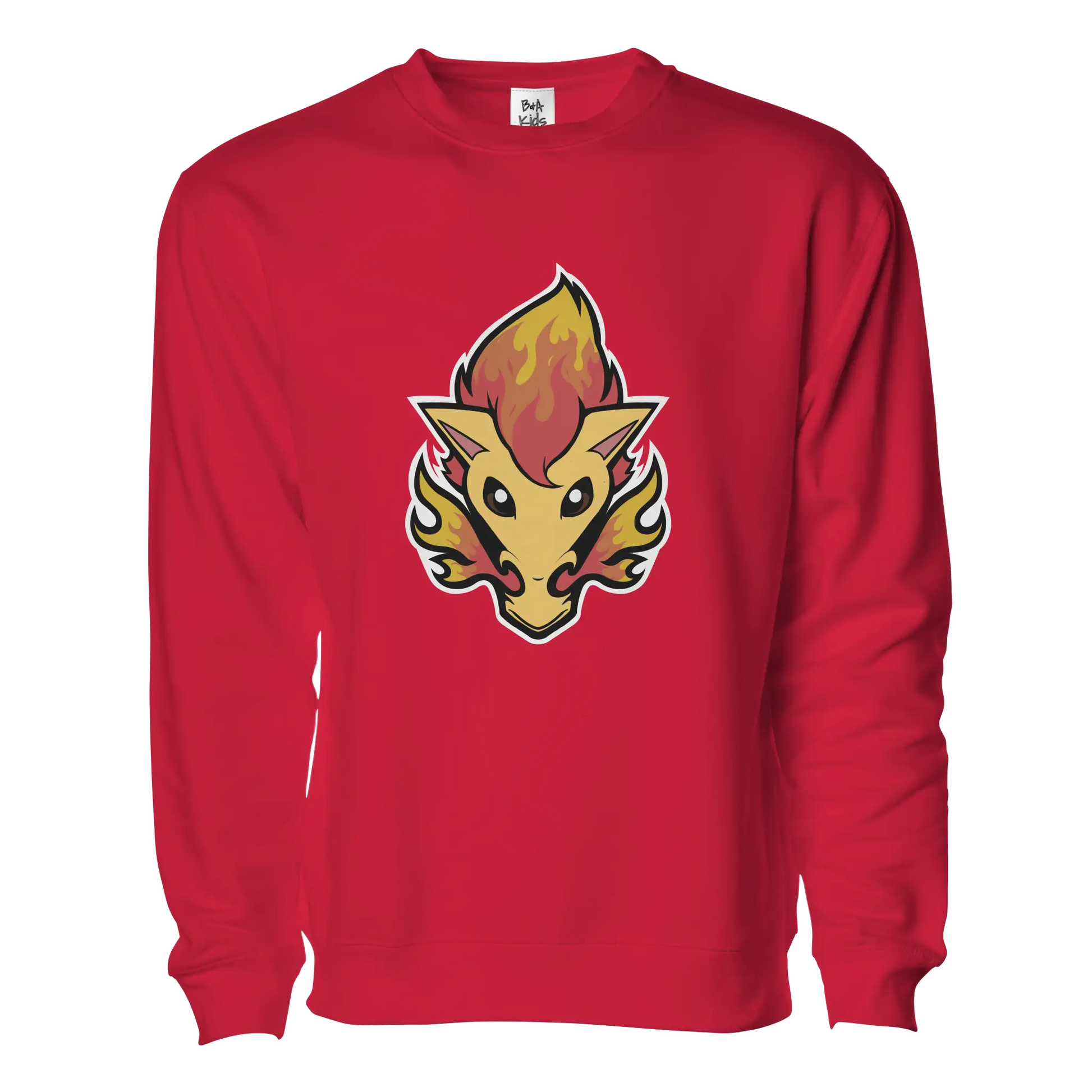 Retro Saddledome Fire Blasty Pullover Sweater - Adult Unisex