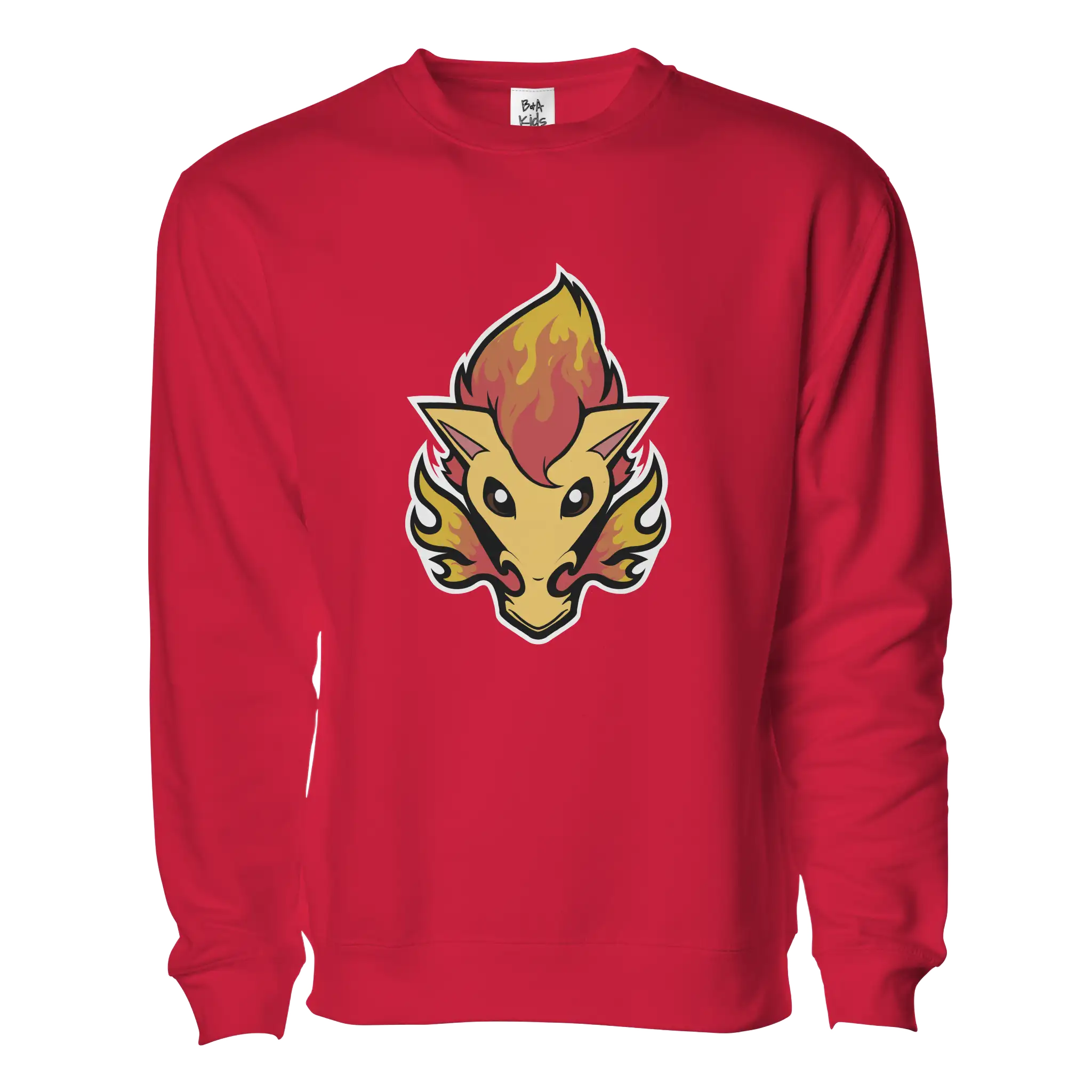 Retro Saddledome Fire Blasty Pullover Sweater - Adult Unisex