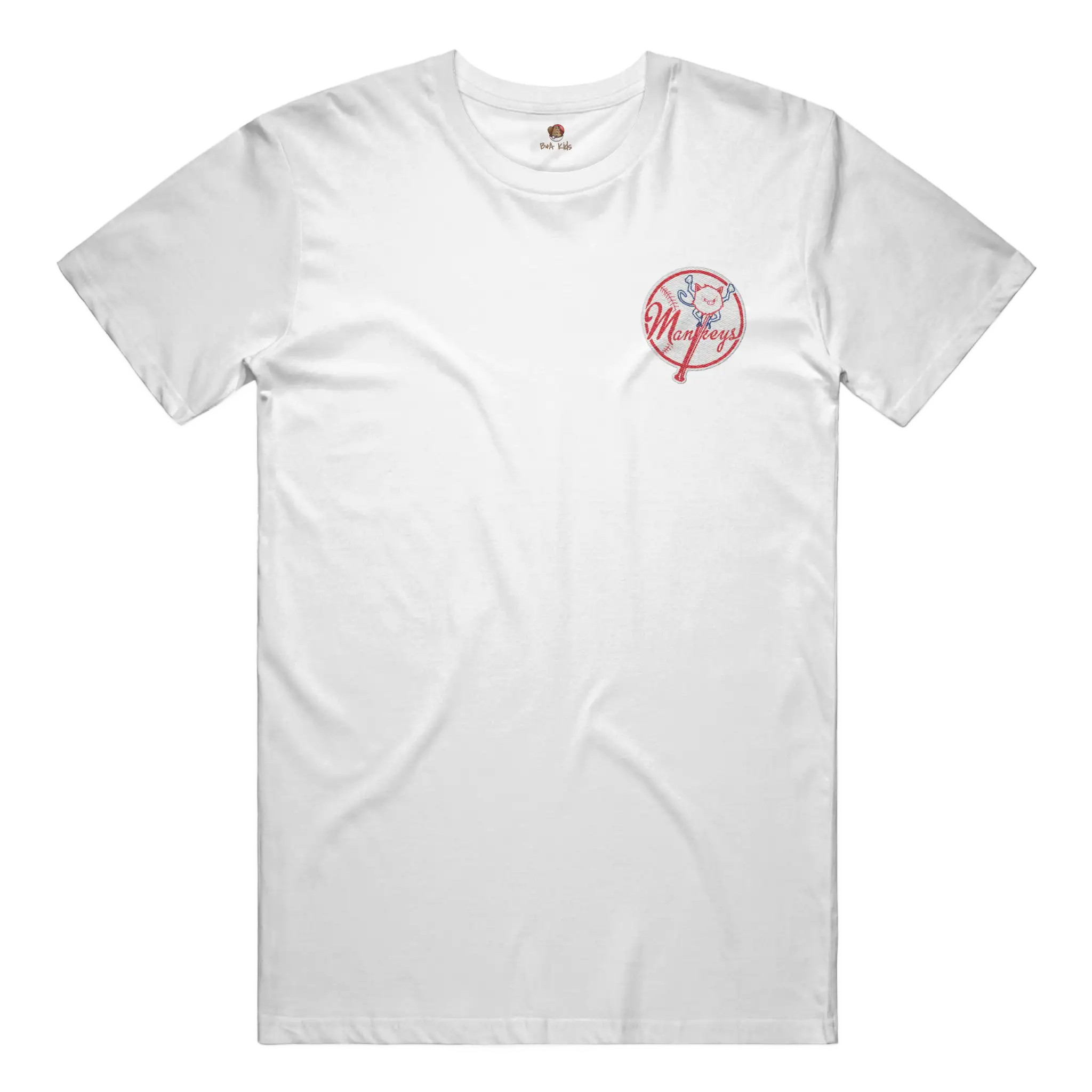 Bronx Primate Embroidered T-Shirt - Adult Unisex