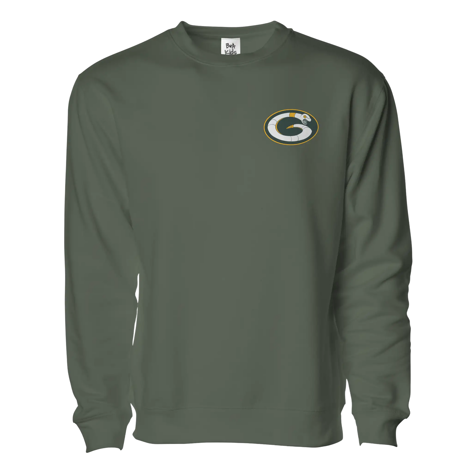 Lambeau Poison Pack Embroidered Pullover Sweater - Adult Unisex